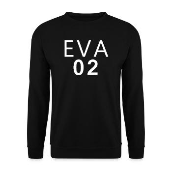 Dschungel 2026 Karneval Kostüm Eva - Unisex Pullover - Schwarz - Vorne - Alina (178cm) & Michal (187cm)