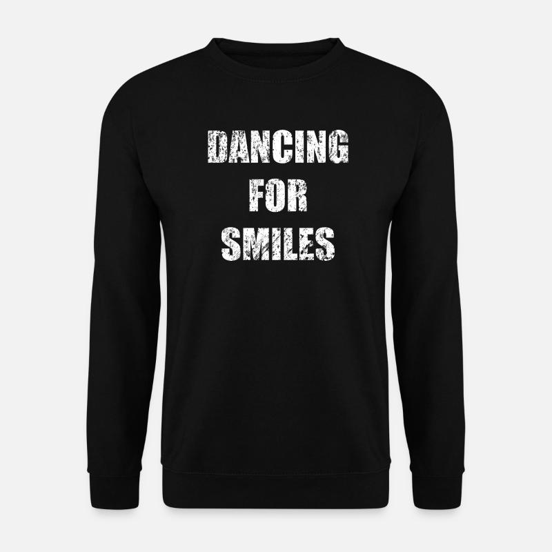 Tanzen für Lächeln - Unisex Pullover - Schwarz