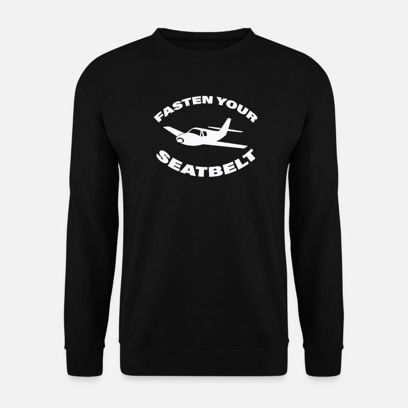 FASTEN YOUR SEATBELT - Unisex Pullover - Schwarz