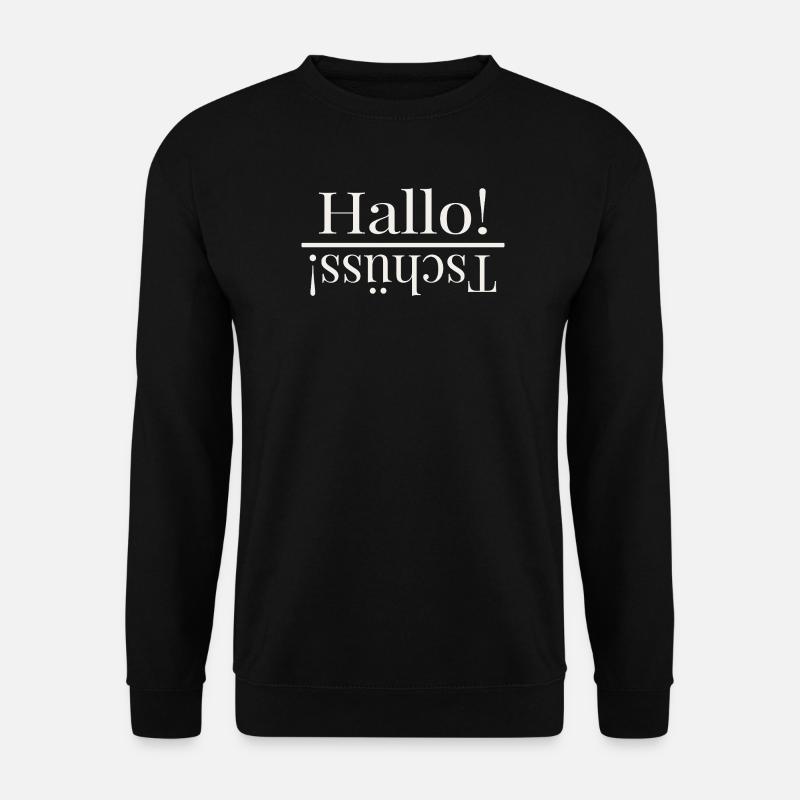 Hello Pun Design - Unisex Sweatshirt - black