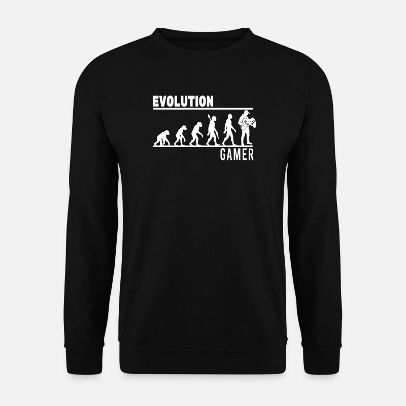 Evolution Gamer - Sweat-shirt Unisexe - noir