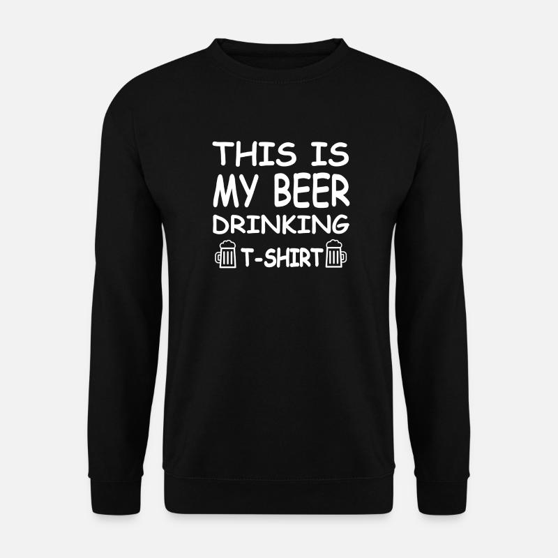 Bier - Unisex Pullover - Schwarz