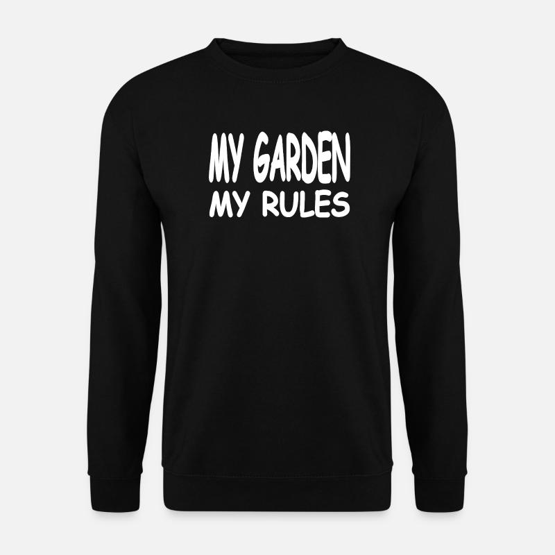 Garten - Unisex Pullover - Schwarz