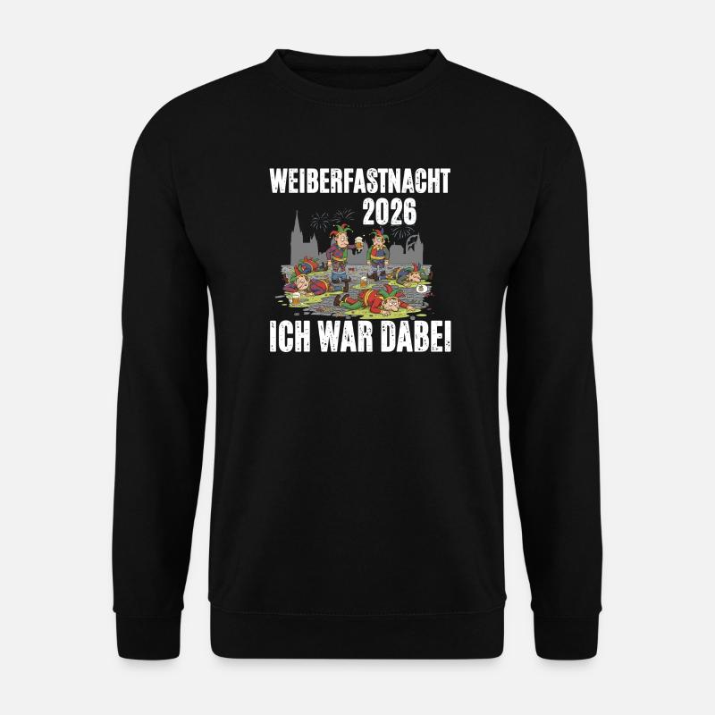 Weiberfastnacht 2026 - Unisex Pullover - Schwarz