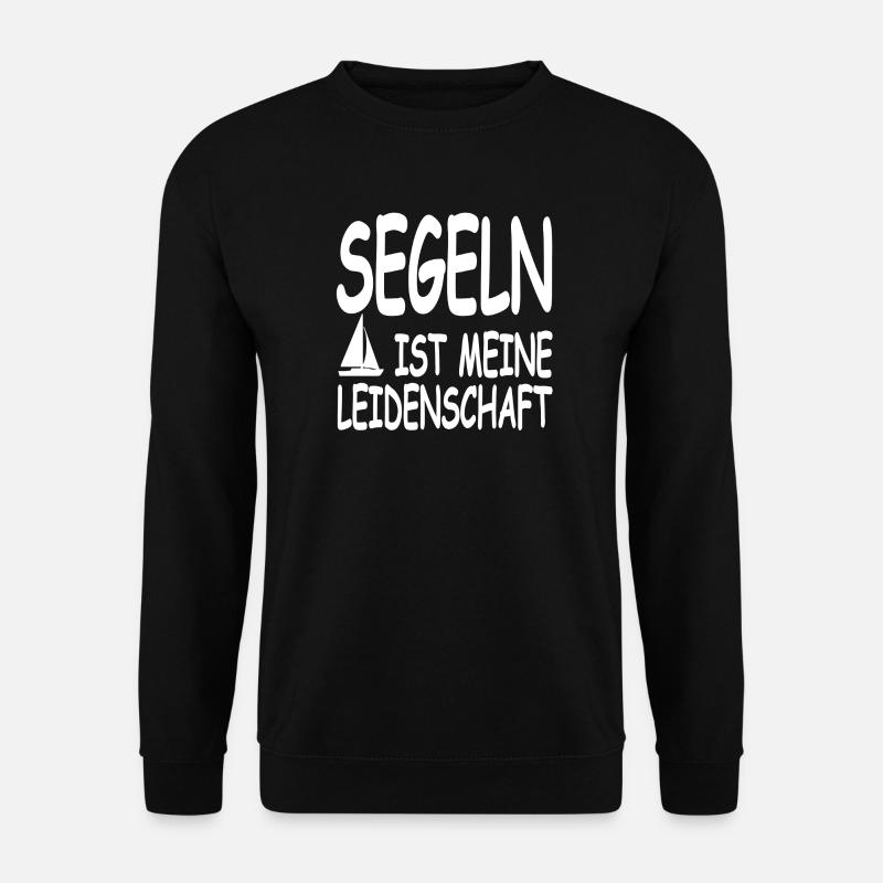 Segeln - Unisex Pullover - Schwarz