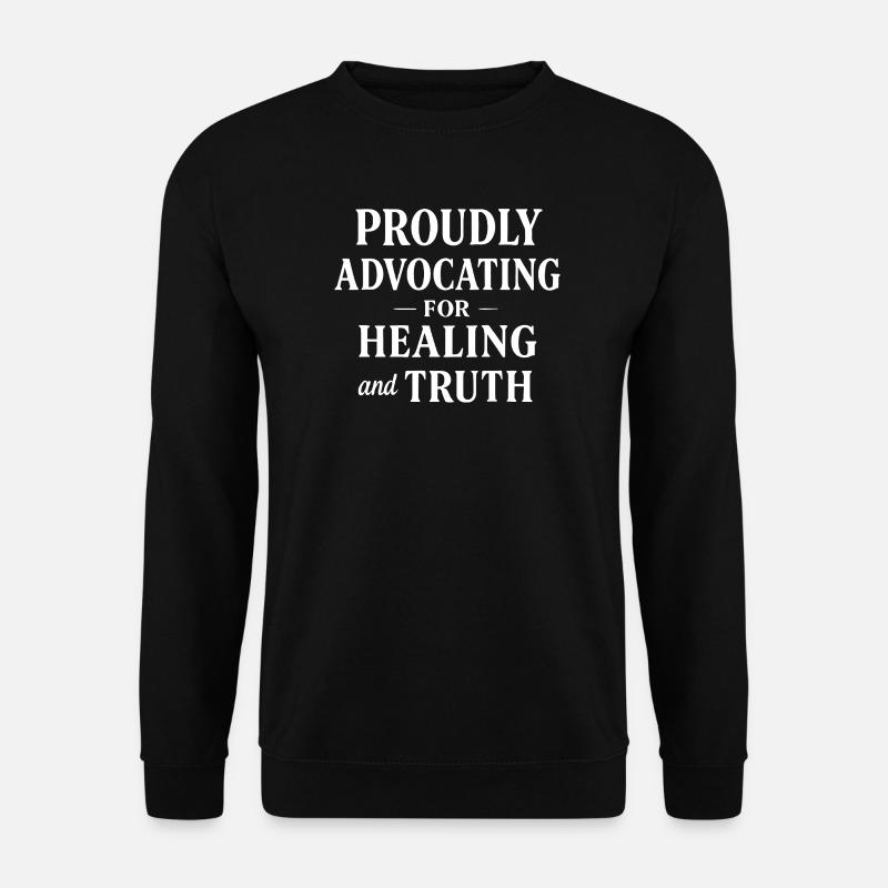 Forensic Nurse Practitioner Healing & Truth - Unisex Pullover - Schwarz