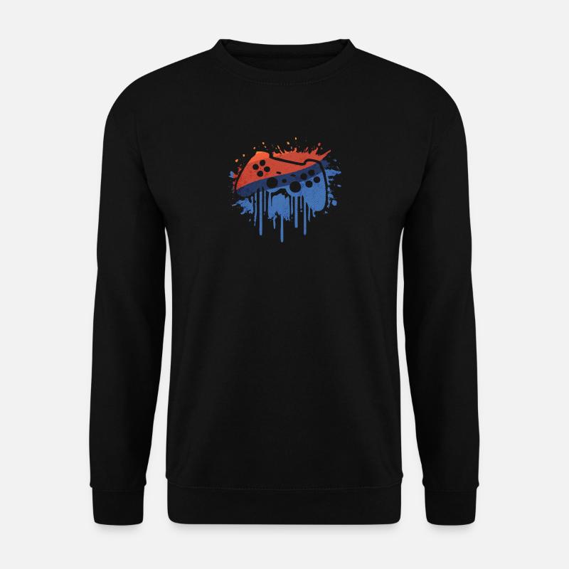 Gaming retro - Unisex Pullover - Schwarz