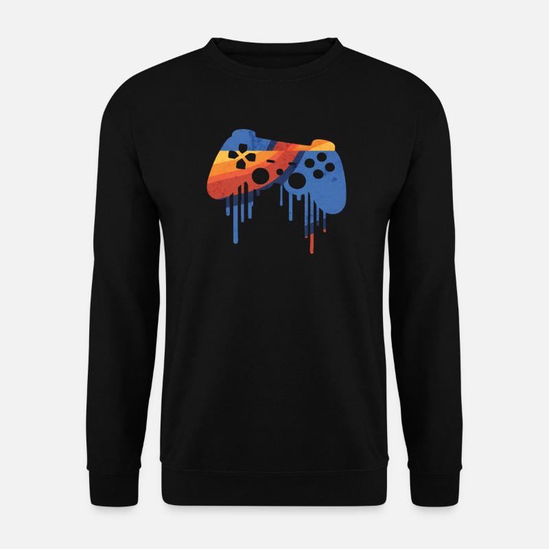 Gaming Retro - Unisex Sweatshirt - black
