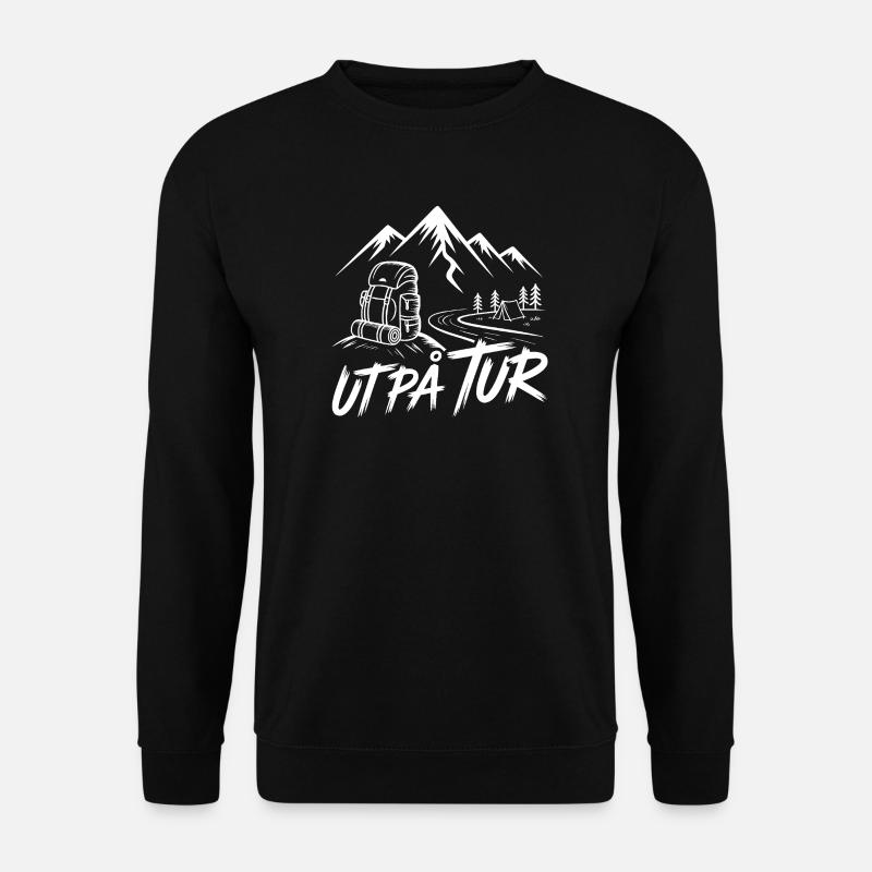 Bergwanderung - Unisex Pullover - Schwarz