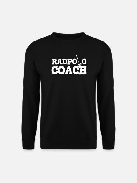 Radpolo Coach - Unisex Pullover - Schwarz