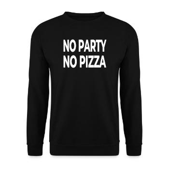Parti - Sweat-shirt Unisexe - noir - Devant - Alina (178cm) & Michal (187cm)