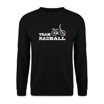 Cyclisme par équipe, Cyclistes de compétition, Cyclisme en salle - Sweat-shirt Unisexe - noir - Devant - Alina (178cm) & Michal (187cm)