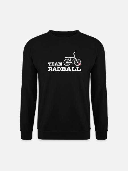 Team Radball, Radballer, Hallenradsport - Unisex Pullover - Schwarz