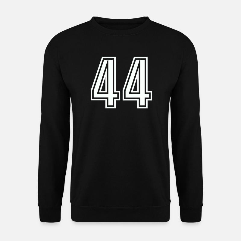 44 - Unisex Pullover - Schwarz