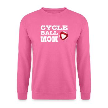 Radball, Radballer, Hallenradsport, Mom, Cycleball - Unisex Pullover - Pink - Vorne