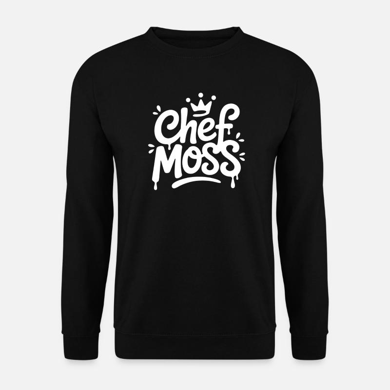 Chef Moss Graffiti - Sweat-shirt Unisexe - noir