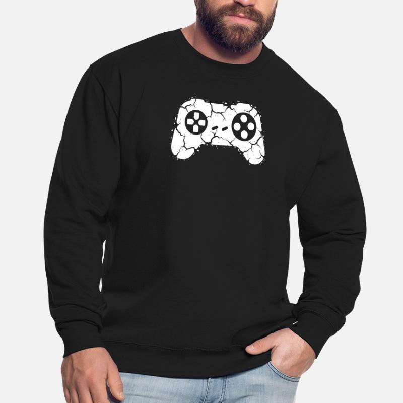 Controller Cracks Rage Quit Unisex Sweatshirt