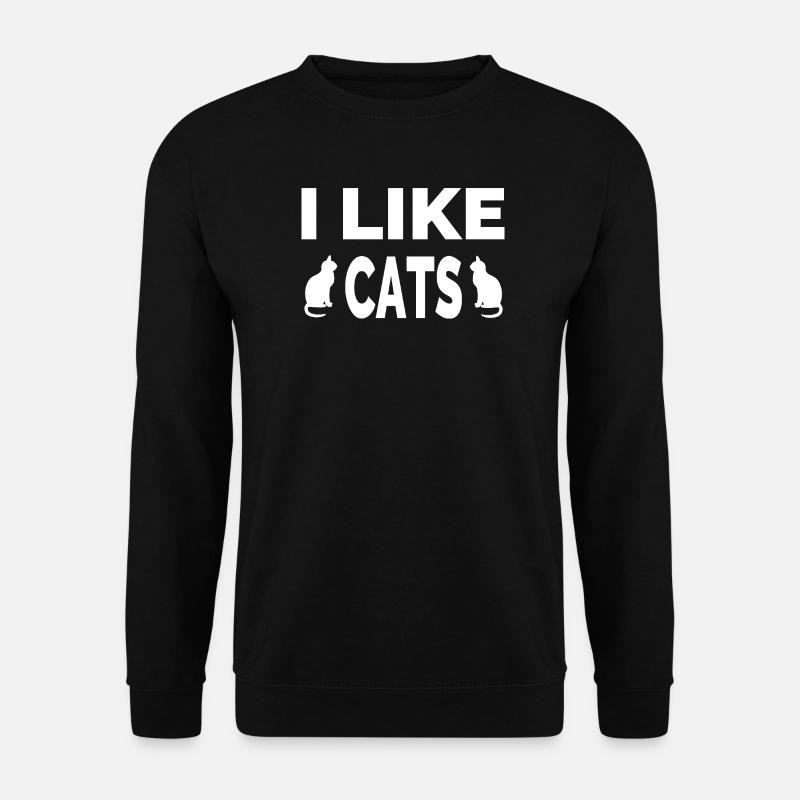 feline - Unisex Sweatshirt - black