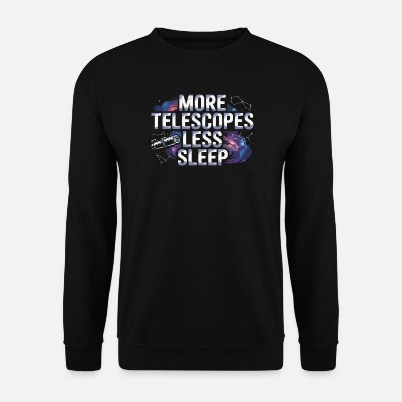 Astronom Galaxy Outerspace Universe Astronomie - Unisex Pullover - Schwarz