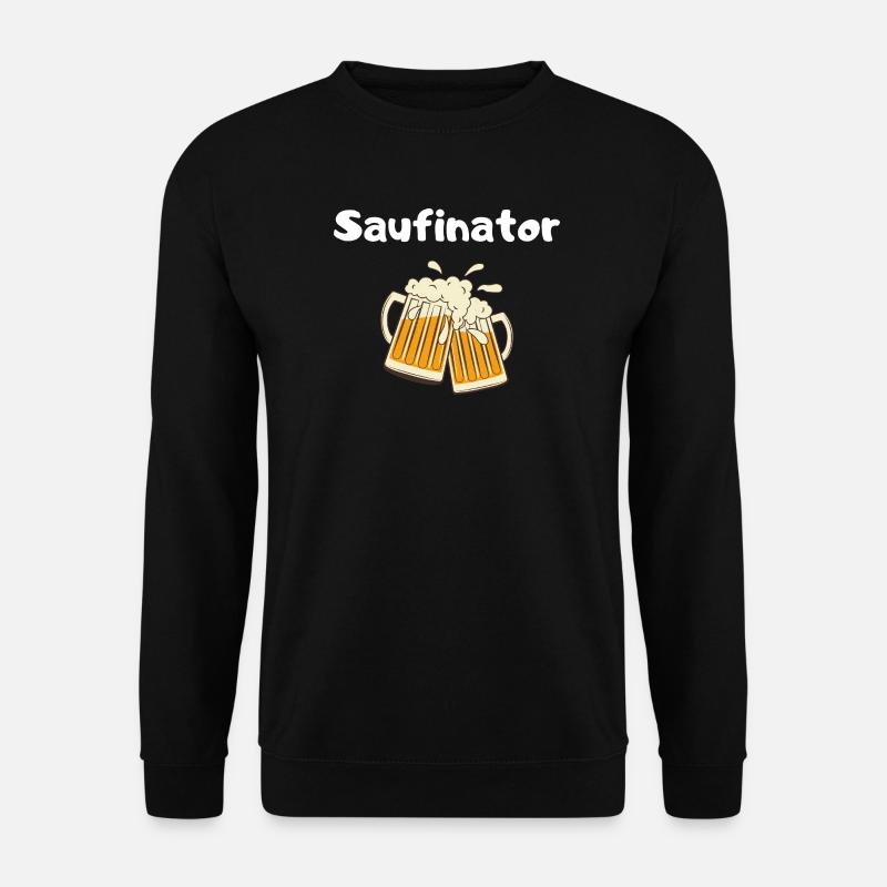 Saufinator - Unisex Pullover - Schwarz