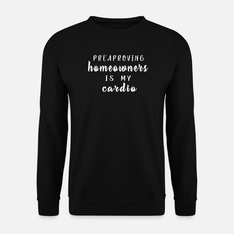 Agent de prêt hypothécaire - Sweat-shirt Unisexe - noir