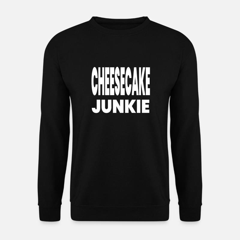 Käsekuchen - Unisex Pullover - Schwarz