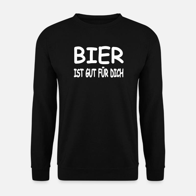 Bier - Unisex Pullover - Schwarz