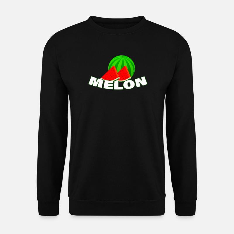 MELON - Unisex Pullover - Schwarz