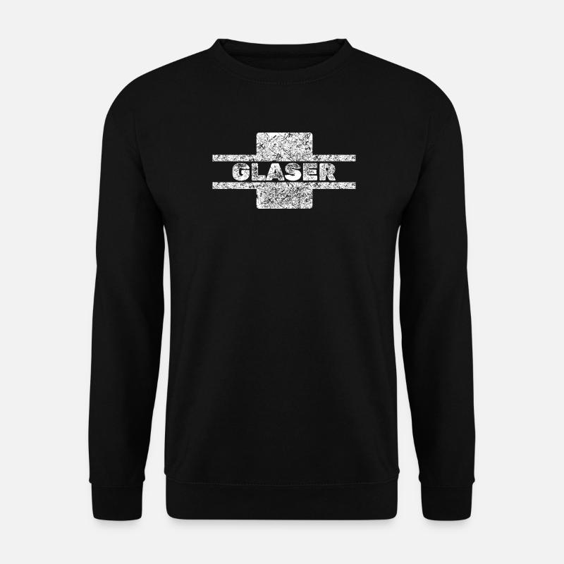 Glasses as a vocation - Unisex Sweatshirt - black