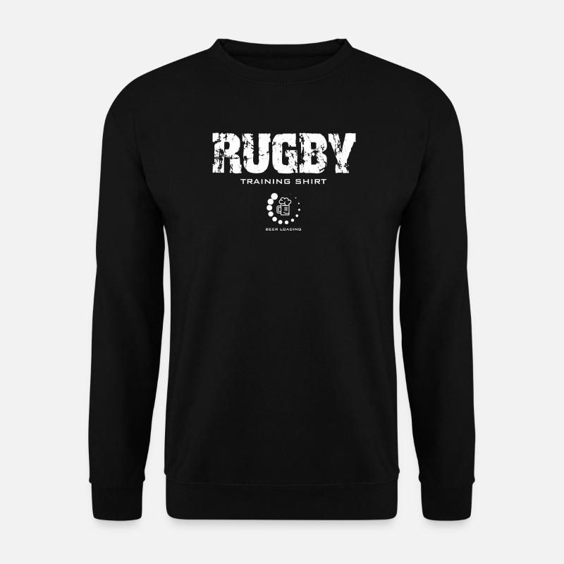 MarPlo_Beer_Loading_2_White - Unisex Pullover - Schwarz
