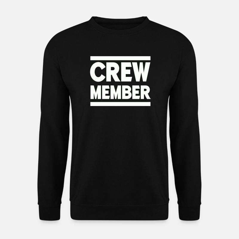 crew member - Unisex Sweatshirt - black
