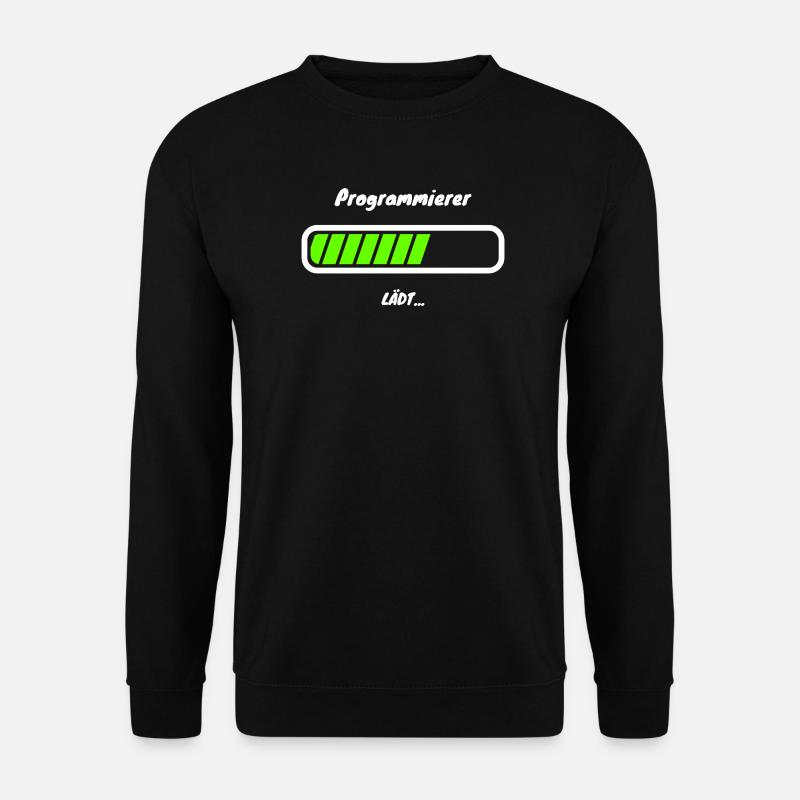 Programmierer Loading Softwareentwicklung - Unisex Pullover - Schwarz