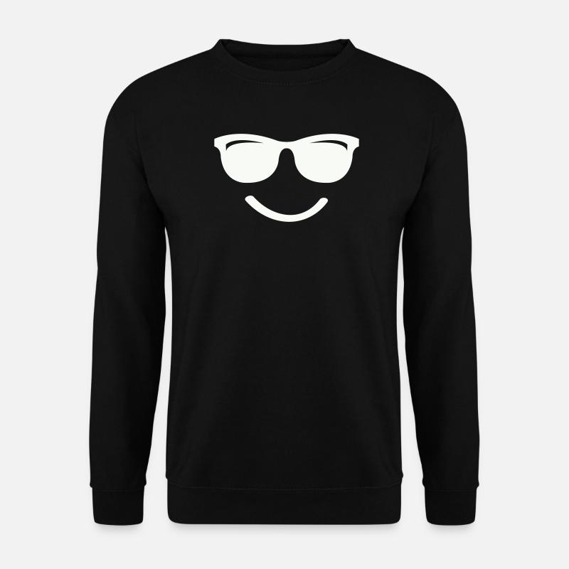 Smileface - Unisex Sweatshirt - black