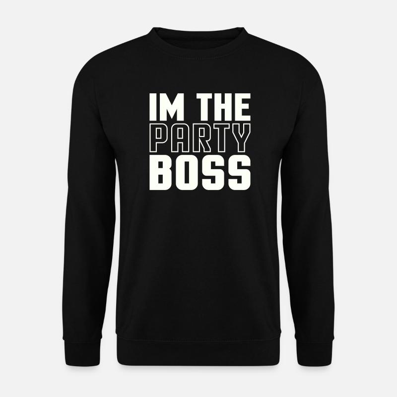 Ich bin der Party Chef - Unisex Sweatshirt - black