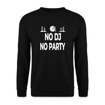 Parti - Sweat-shirt Unisexe - noir - Devant - Alina (178cm) & Michal (187cm)