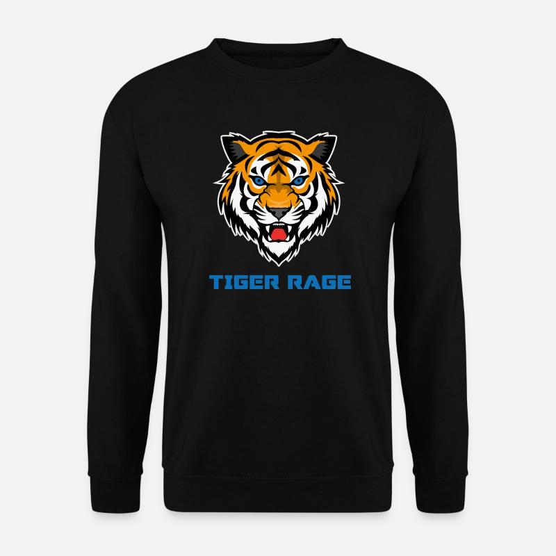 Tiger Gym Workout - Unisex Pullover - Schwarz
