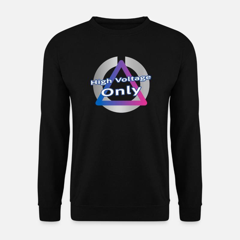 Elektro-Neon - Unisex Pullover - Schwarz