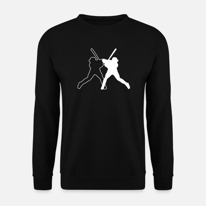 Baseball Ball Logo - Unisex Sweatshirt - black
