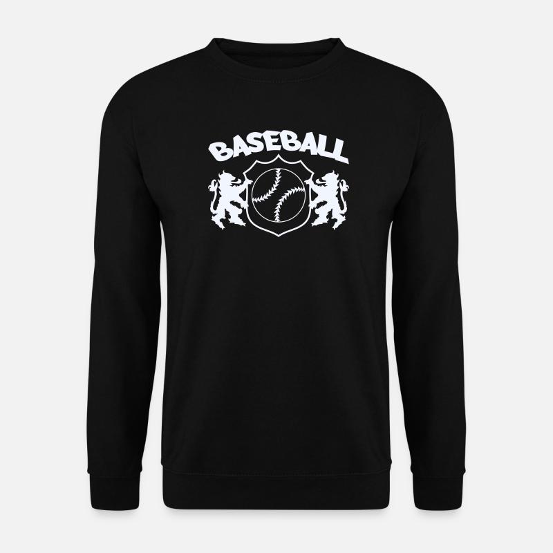 Baseball Wappen - Unisex Pullover - Schwarz