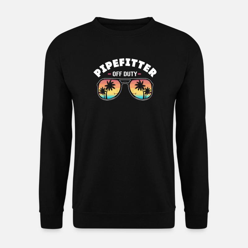 Industrie Schlosser Rohr - Unisex Pullover - Schwarz
