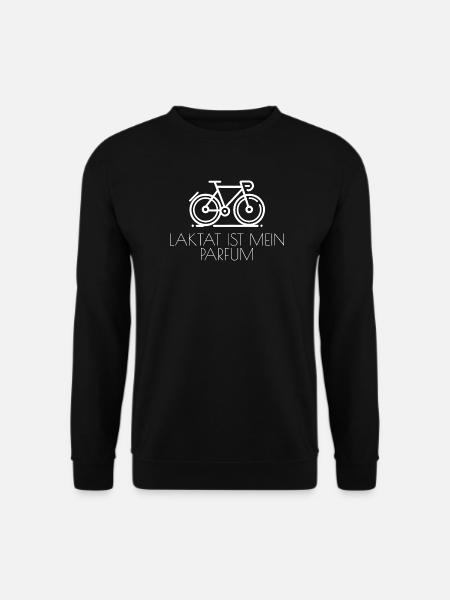 Fahrrad fahren - Laktat ist mein Parfum - Unisex Pullover - Schwarz