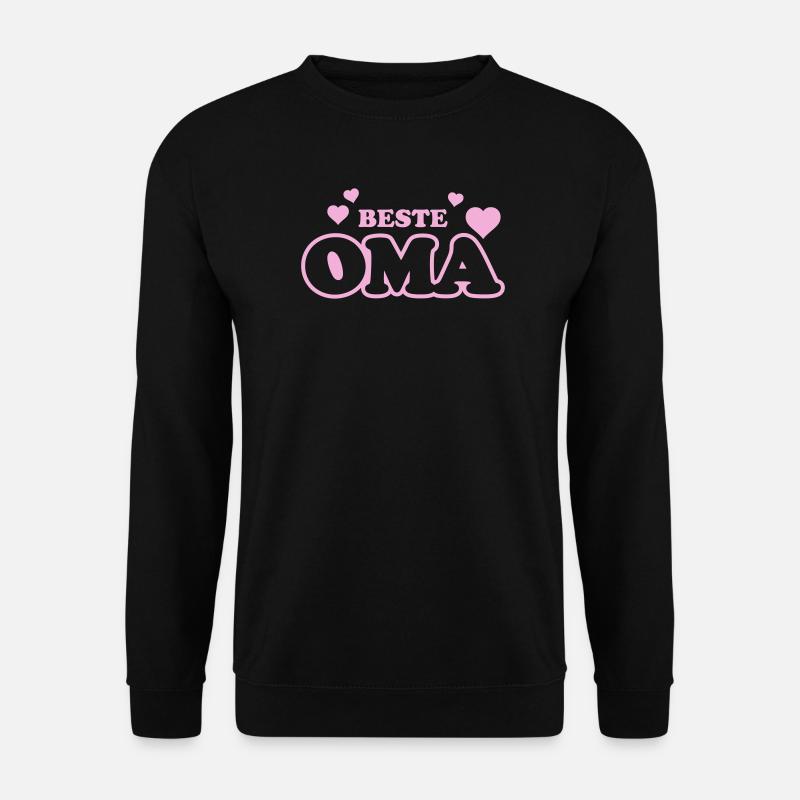 Beste Oma  - Unisex Pullover - Schwarz