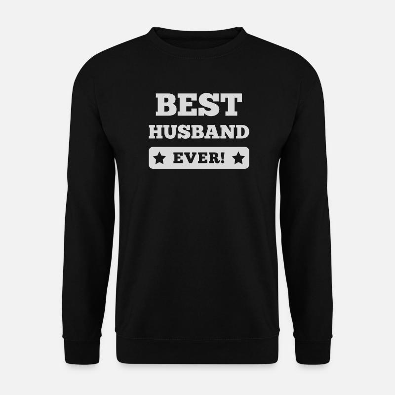 Bester Ehemann aller Zeiten - Unisex Pullover - Schwarz