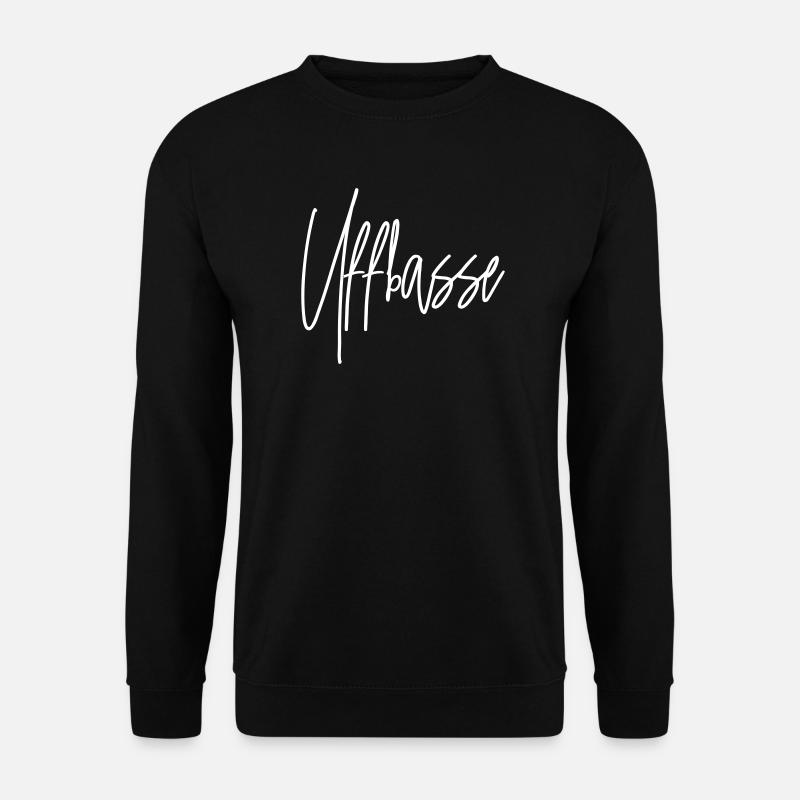 UFFBASSE-dialekt Baden - Unisex sweater - sort