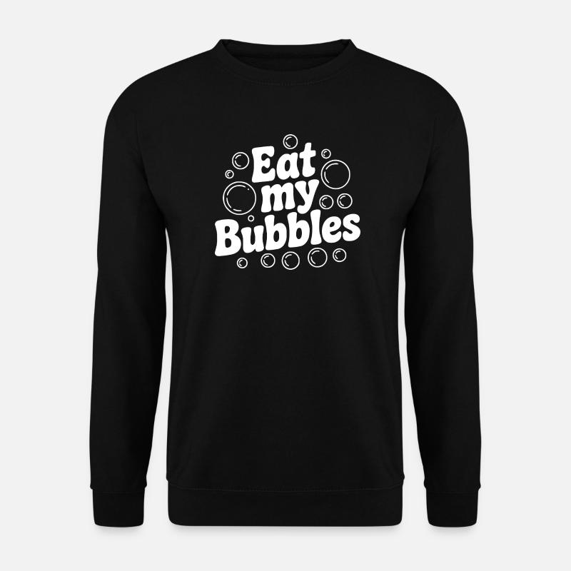 Iss meine Blasen - Unisex Pullover - Schwarz