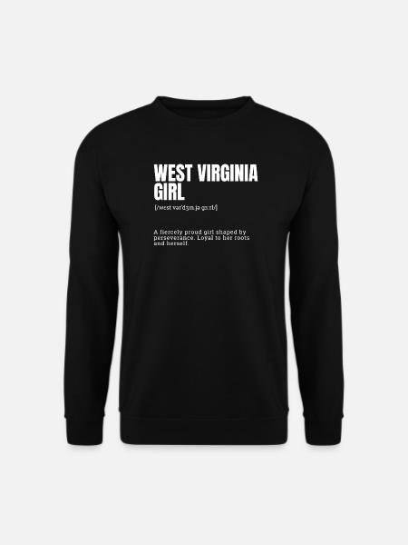West Virginia Girl Pride - Unisex Sweatshirt - black