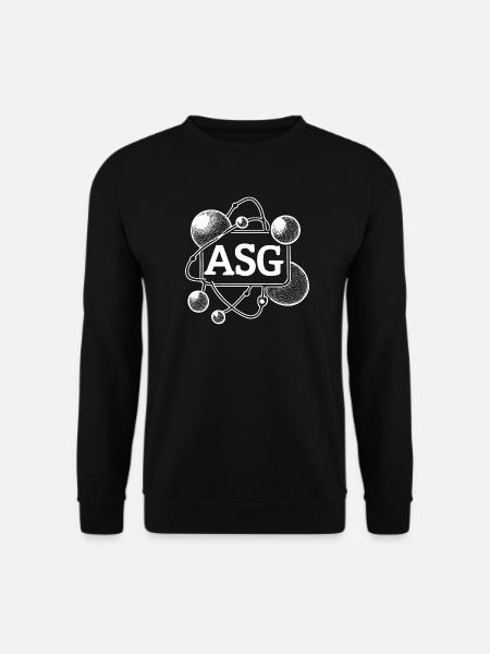 ASG - Sourdough Starter! This is where bread starts! - Unisex Sweatshirt - black