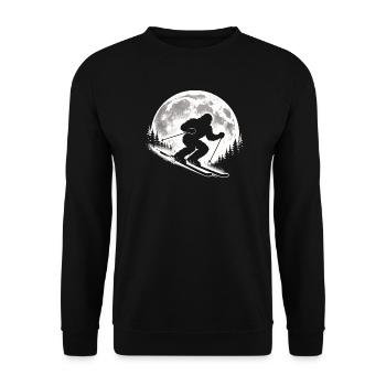 Bigfoot Ski - Sweat-shirt Unisexe - noir - Devant - Alina (178cm) & Michal (187cm)