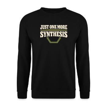 Chimie organique Ochem Ochem Survivant Pré-médecine Chimie - Sweat-shirt Unisexe - noir - Devant - Alina (178cm) & Michal (187cm)