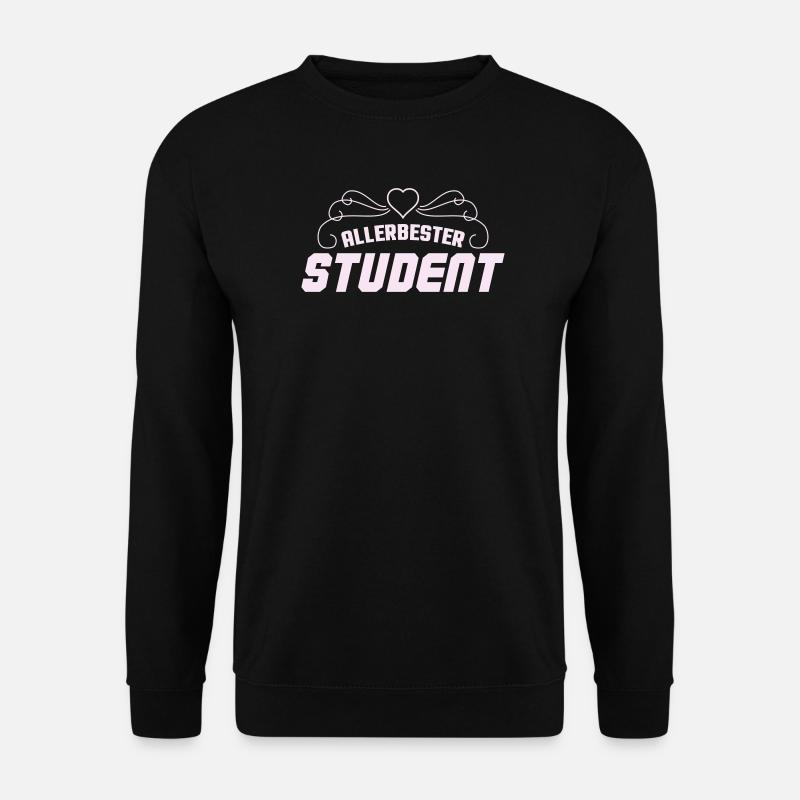 Best Student Retro Badge - Unisex Sweatshirt - black
